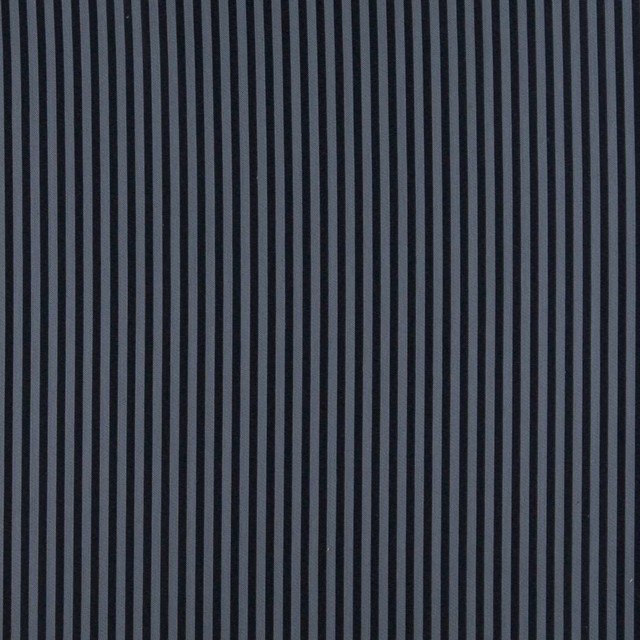 Navy And Blue Thin Striped Jacquard Woven Upholstery Fabric By The Yard