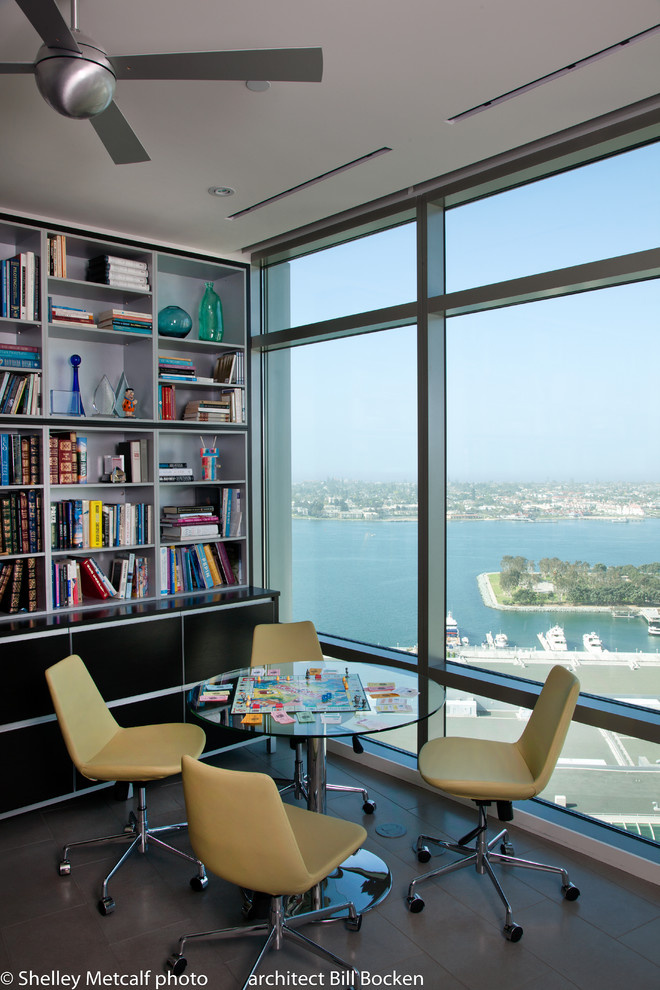 Family High Rise Living - Modern - Home Office - San Diego - by Bill