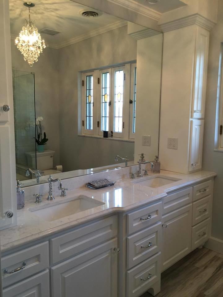 Century Home Classic Bath Remodel St Louis by Lustig Custom