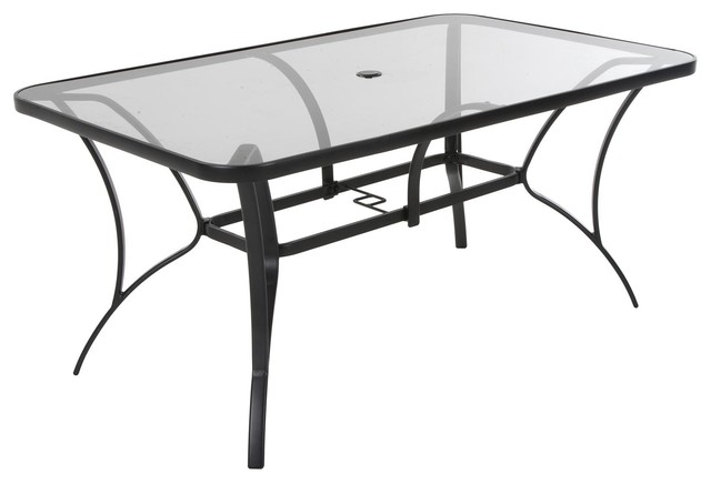 Cosco Outdoor Living Paloma Steel Patio Dining Table Contemporary Outdoor Dining Tables By Dorel Home Furnishings Inc