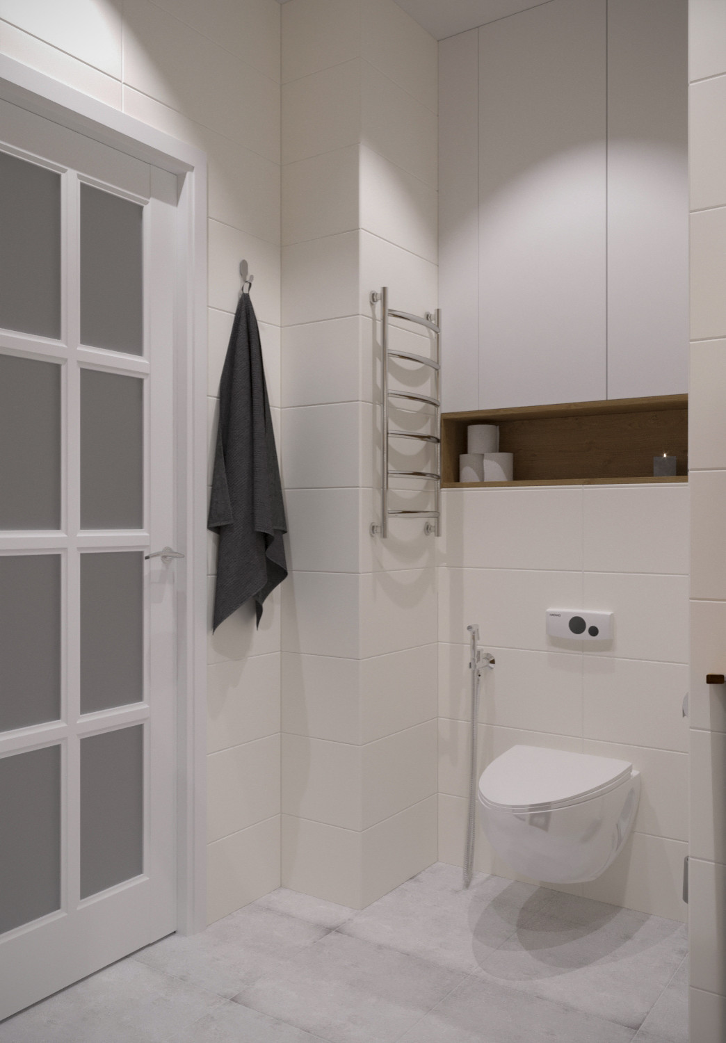 Дизайн проект в ЖК Галактика 66,1 кв.м.