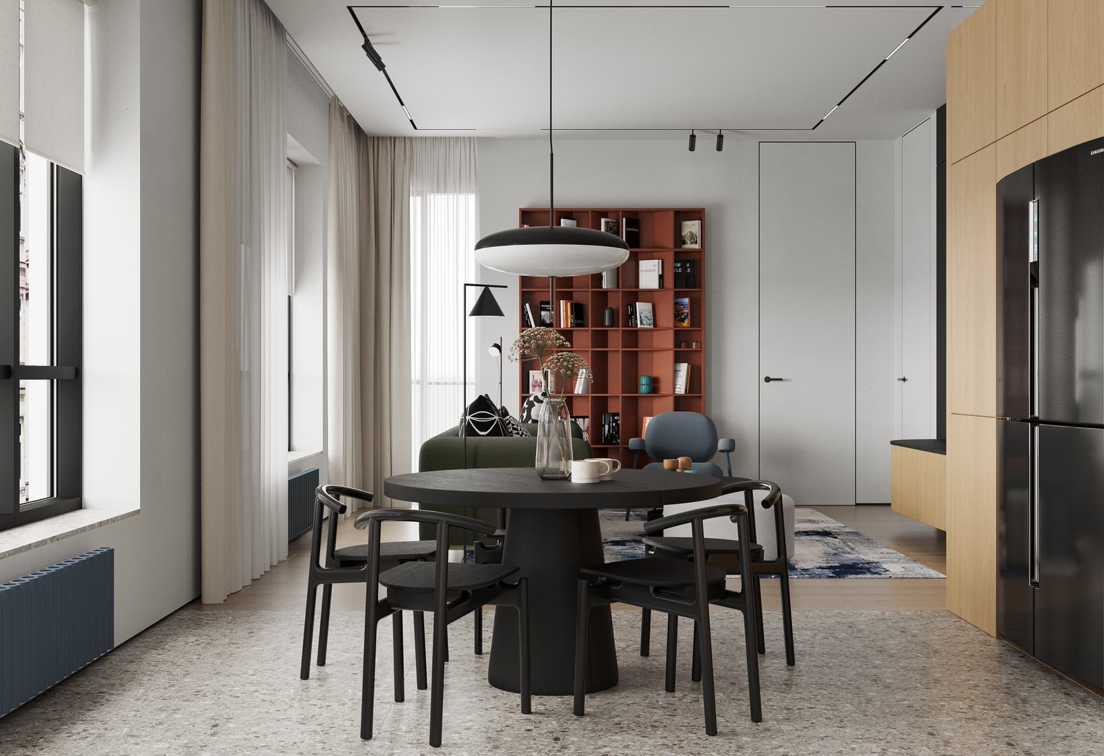 Кухня-гостиная