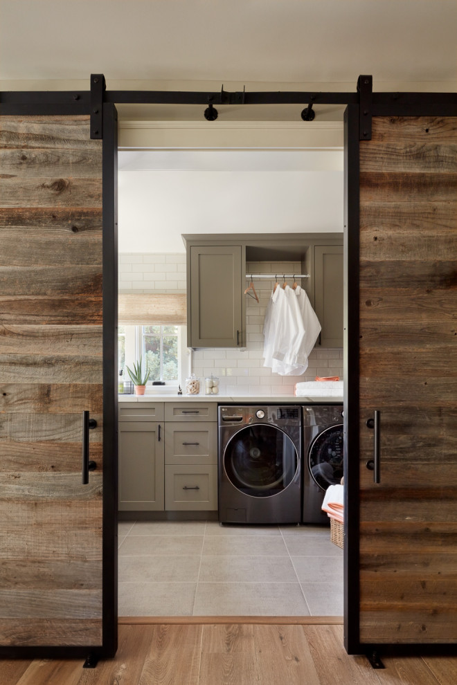 Quilters home - Farmhouse - Laundry Room - San Francisco - by Agnieszka ...