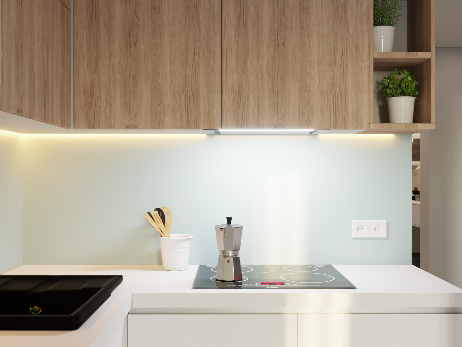 Дизайн-проект 1 комнотной квартиры