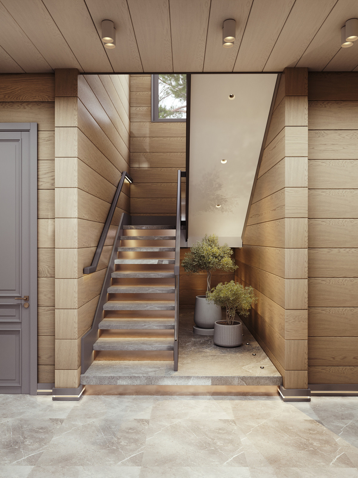 Интерьер загородного дома.