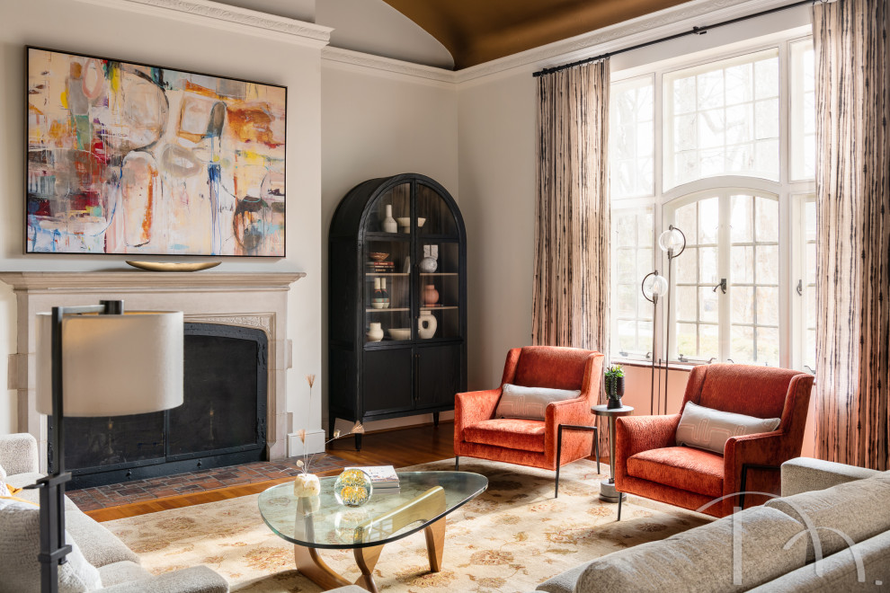 West Coast Vibes - Beach Style - Living Room - St Louis - by Marcia ...