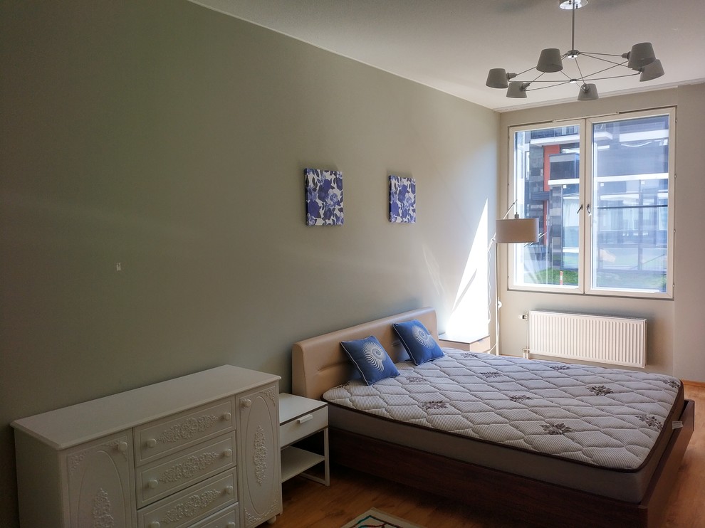 Косметический ремонт 3-к квартиры на Барочной ул.