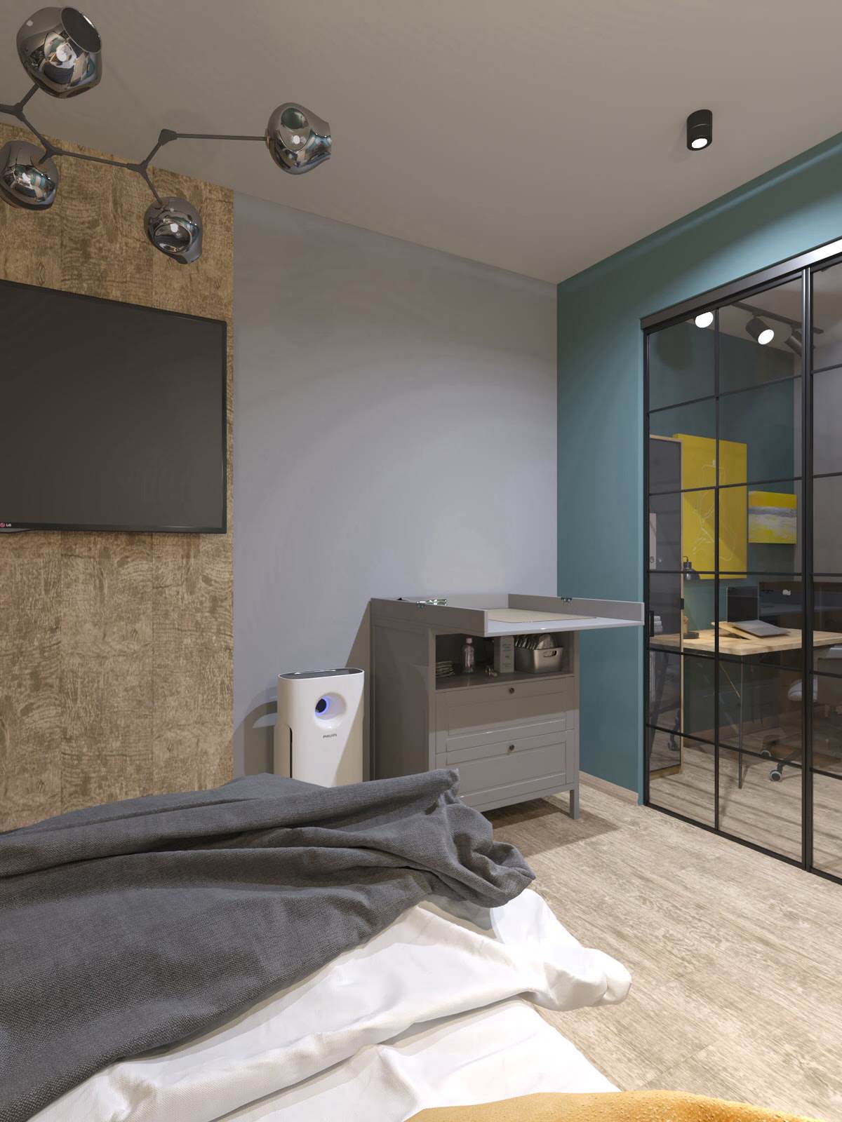 Дизайн-проект интерьера квартиры г. Москва ЖК Cелигер Сити