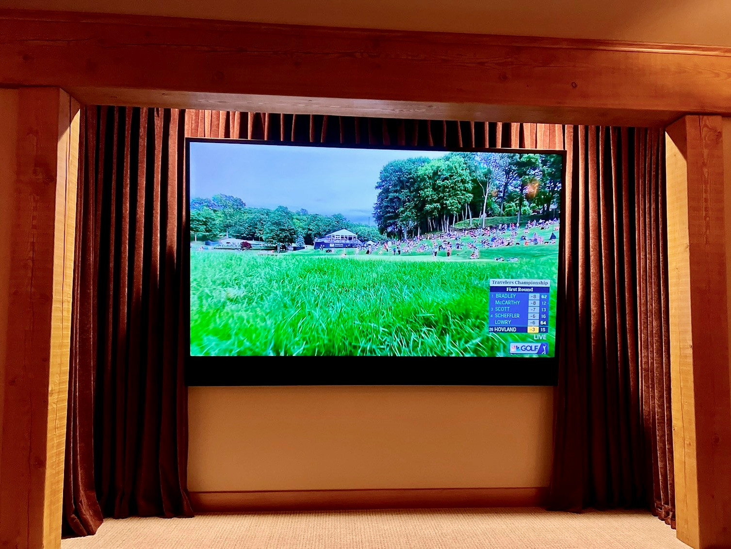 Inviting Home Theater