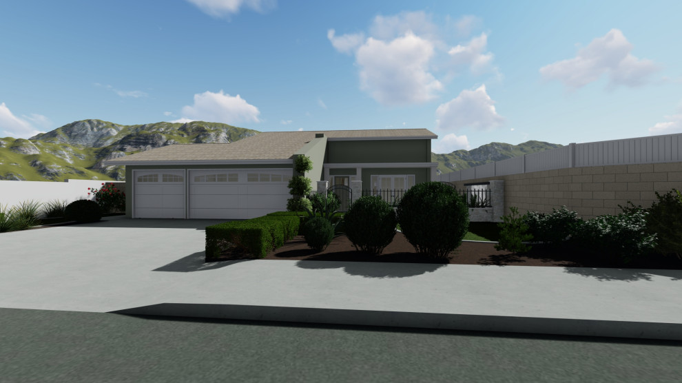 The Davis Residence Kitchen & Front Remodel