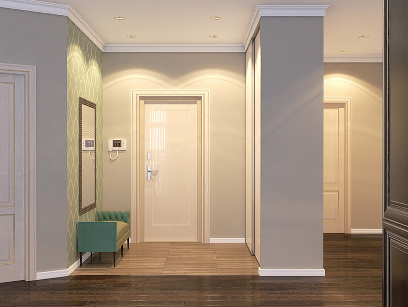 Дизайн-проект кухни-гостиной. Квартира в г. Геленджике.