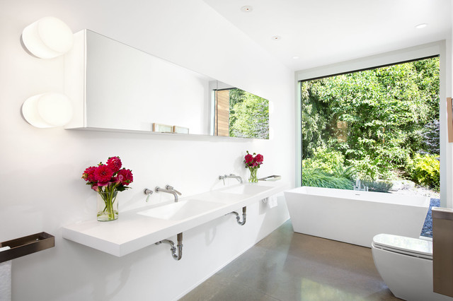 Gisby modern-badezimmer
