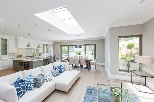 Claremont Cottage transitional-living-room