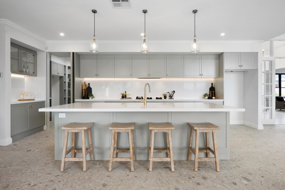 Design ideas for a country kitchen in Sydney.