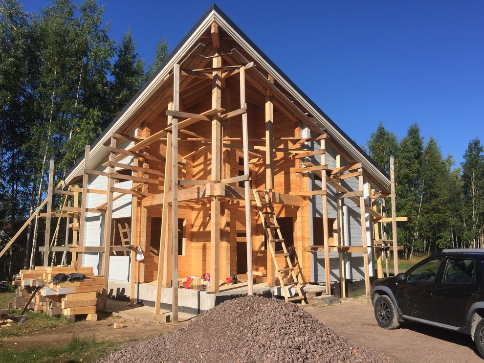 Проект дома из бруса № 1392 — 147 м2