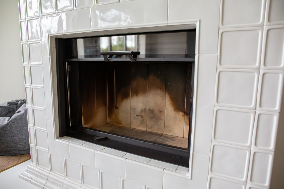 Каминный керамический портал