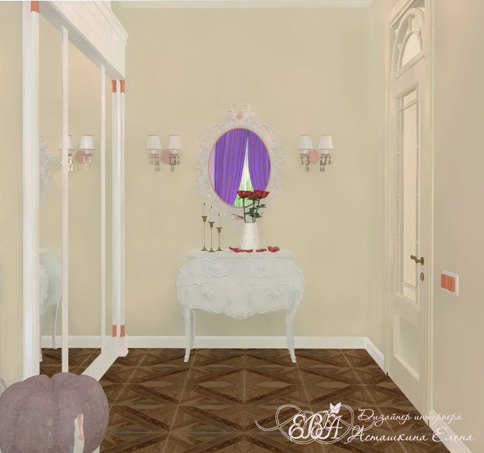 Дизайн проект интерьера загородного дома в классическом стиле