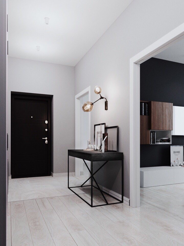 Городская квартира в стиле "Контемпорари"