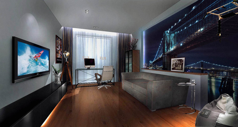 проект квартиры с элементами яхтенного стиля