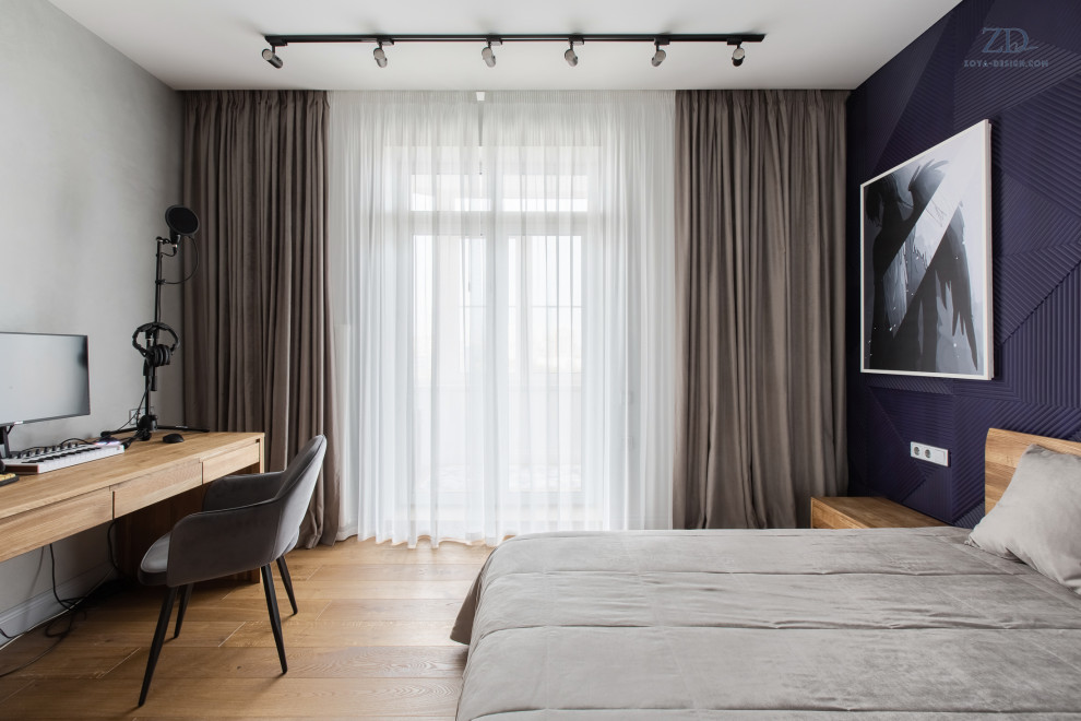 Цвет в интерьере, квартира в Куркино.