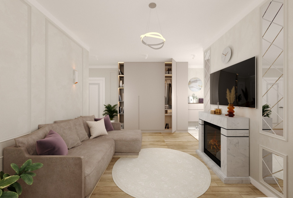 Проект квартиры 75 кв.м г.Тюмень