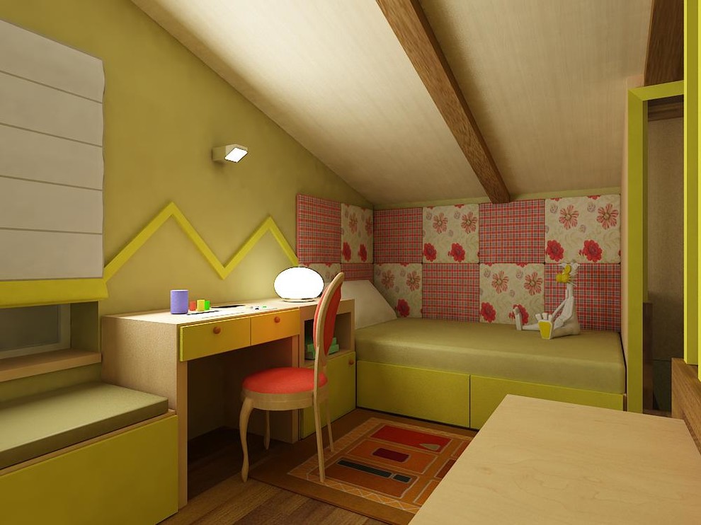 Мансарда в загородном доме