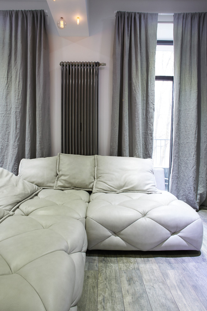 Апартаменты в стиле лофт для молодой семейной пары на ул. Берзарина