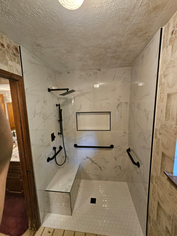 ADA  Shower build up.
