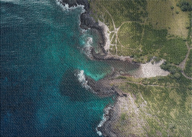 Beautiful Aerial Shots 28 Area Rug, 5'0