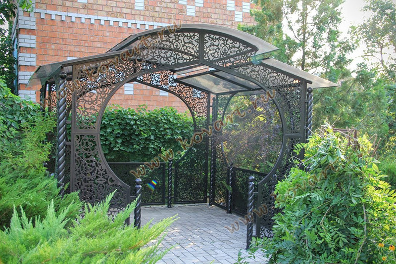 Кованые беседки