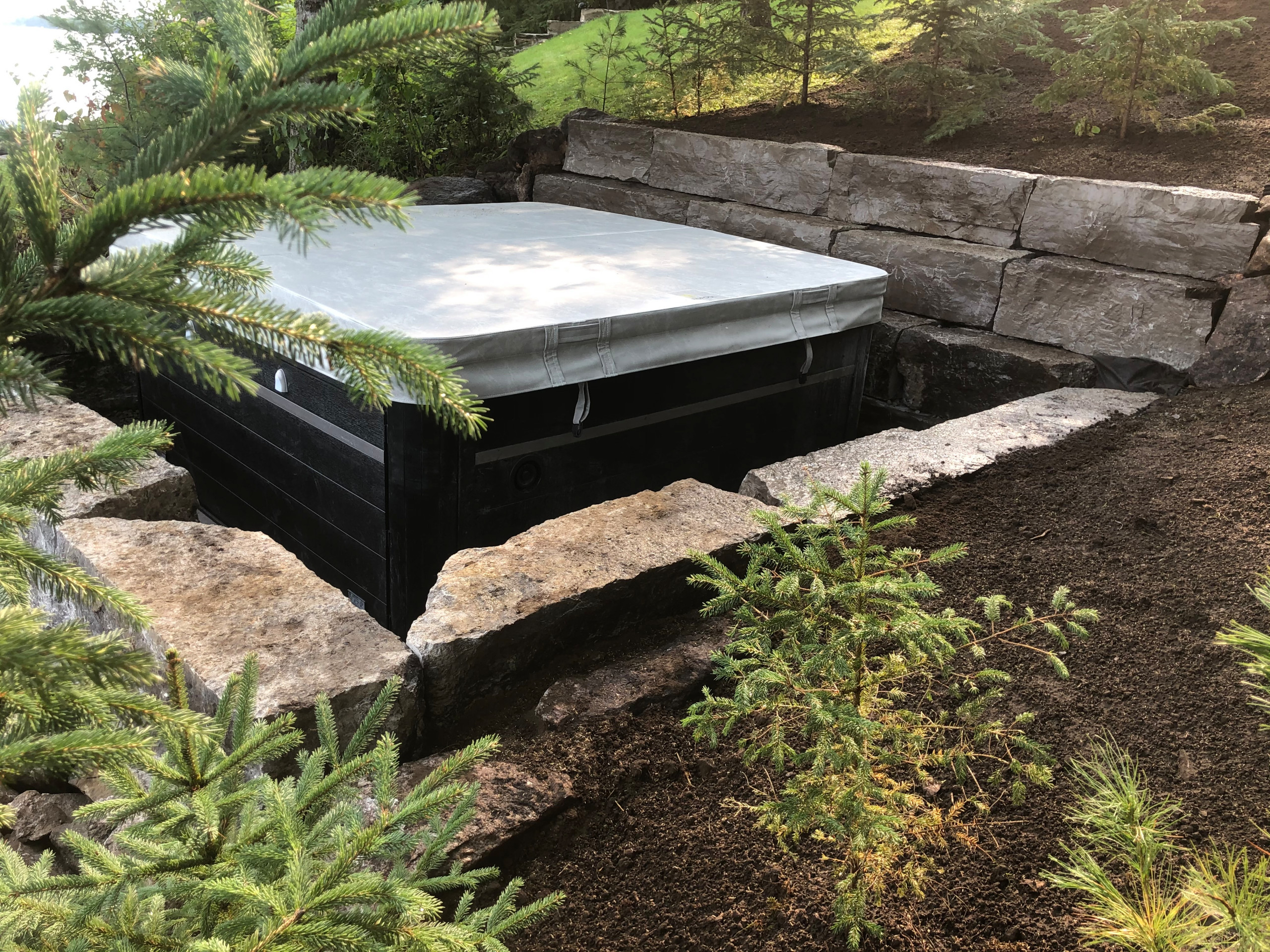 Custom Rock Stairway