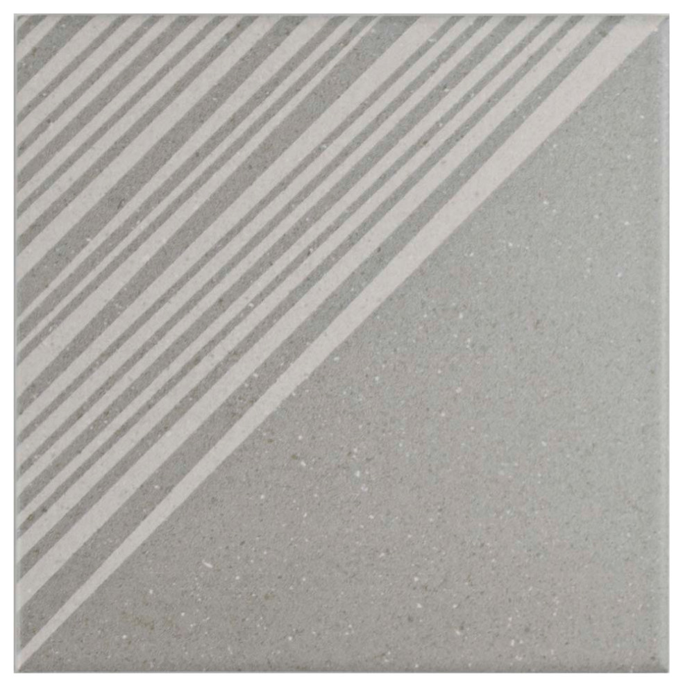 5.88"x5.88" Brezo Gregal Porcelain Floor and Wall Tile, Gregal