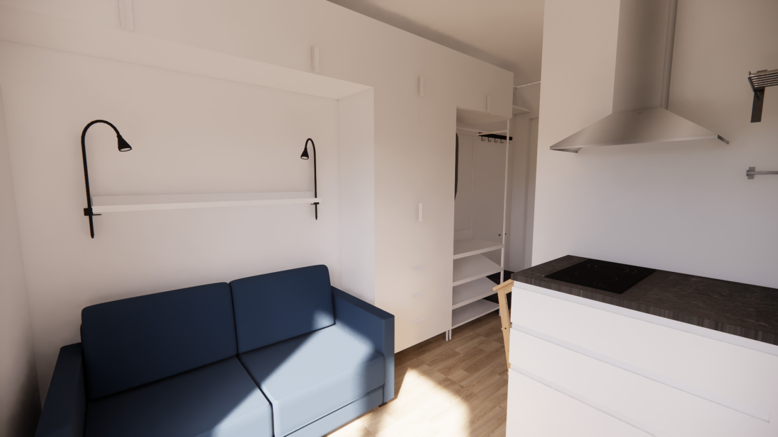 Супер маленькая студия 11м2