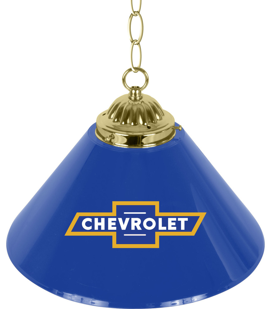 Chevrolet 14" Single Shade Bar Lamp, Super Service