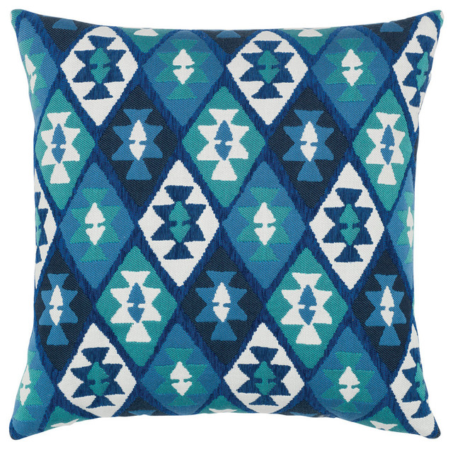 Elaine Smith Canyon Diamond Lake Pillow - Scandinavian - Outdoor Cushions And Pillows - by ...