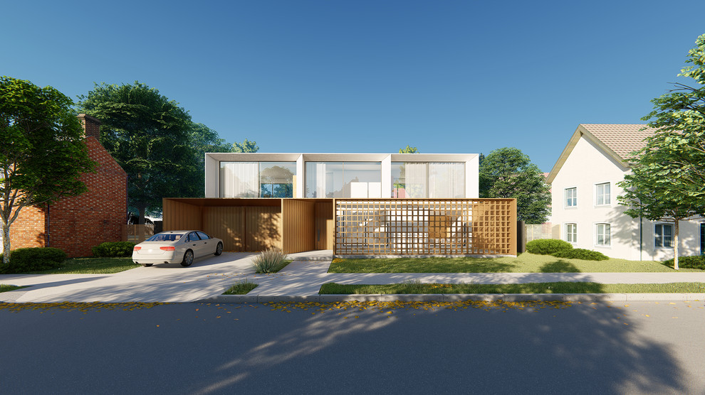 Двухэтажный жилой дом