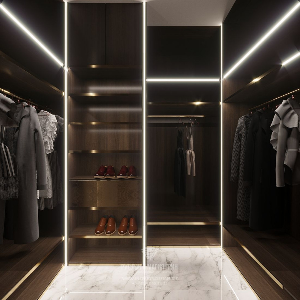 Дизайн элитной двухуровневой квартиры