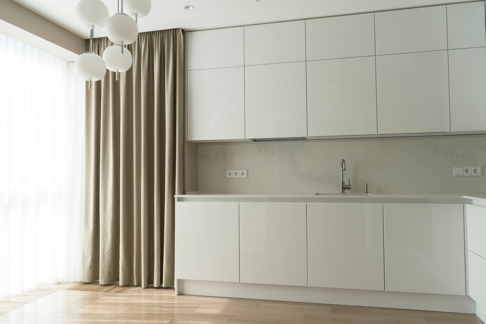 Современный интерьер в пастельных тонах