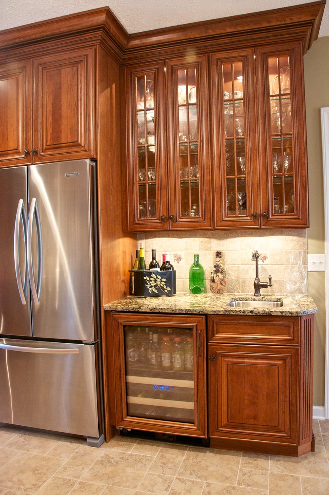 CHERRY KITCHEN WITH SPLAY