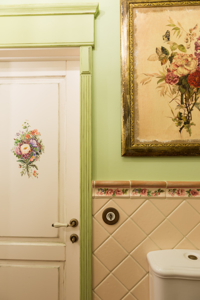 Интерьер гостевого дома в стиле Прованс. Интерьер бассейна (150 кв м)