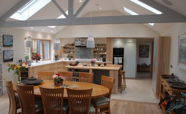Barn conversion Kitchen contemporary-koek