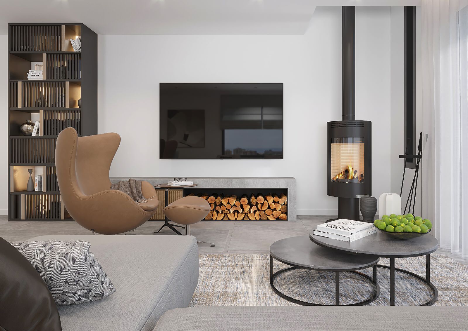 Дом на Женевском озере в Швейцарии