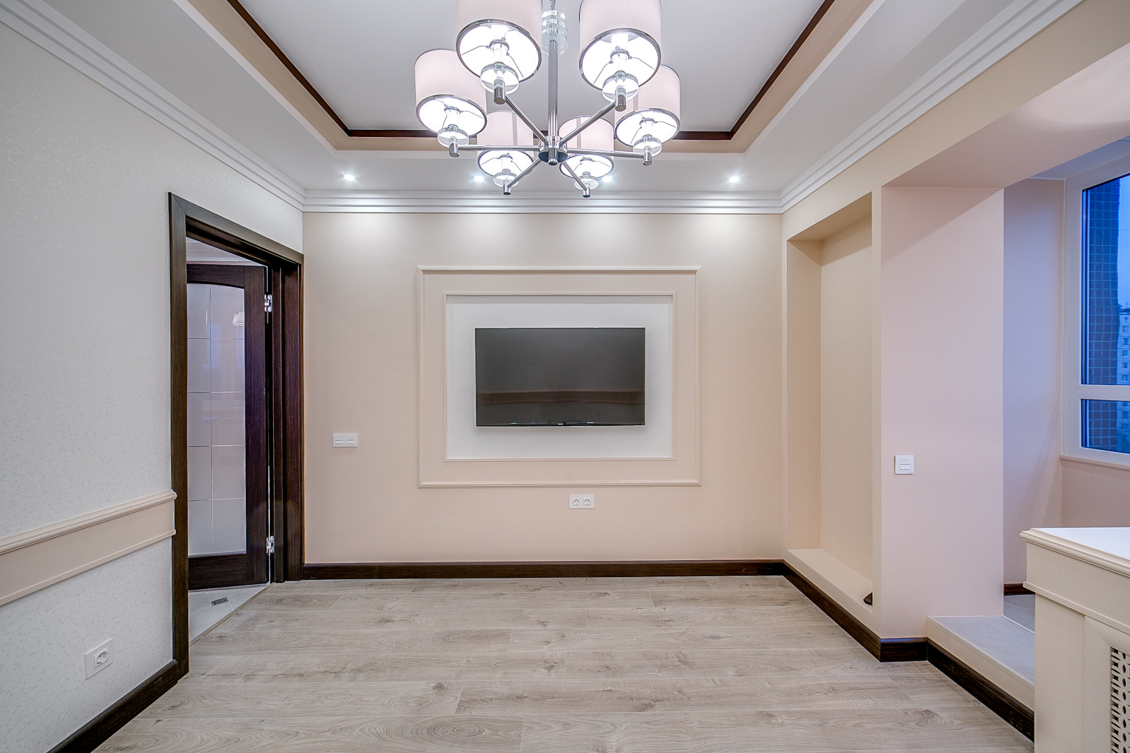 Классический дизайн квартиры 55м2