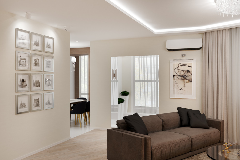 Интерьер в теплых тонах