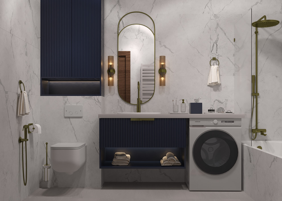 Санузел в современном стиле