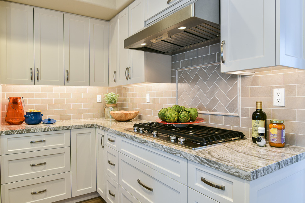 Inspiration for a transitional kitchen remodel in San Diego