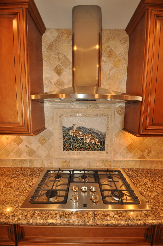Example of a transitional kitchen design in Baltimore
