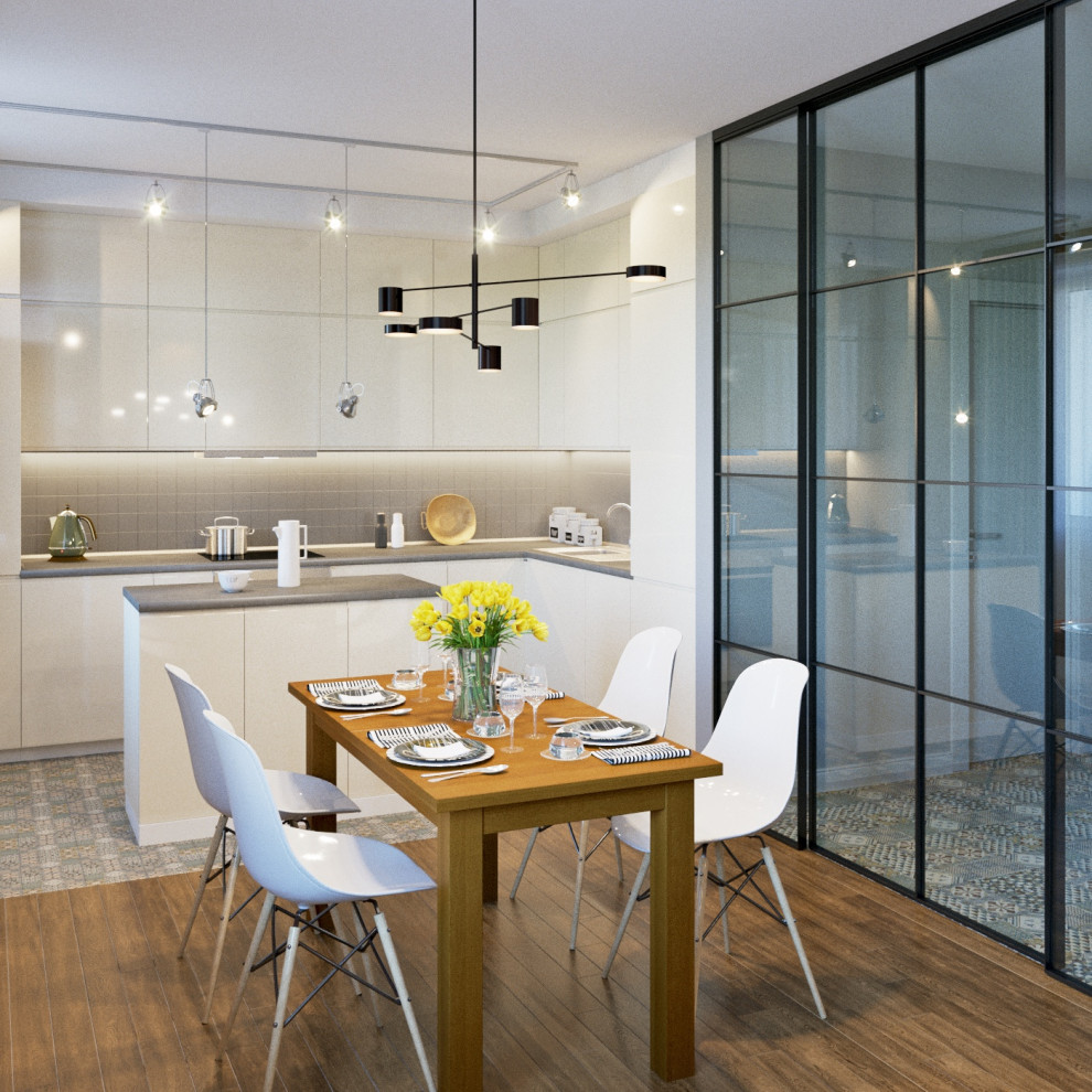 Квартира в современном стиле в Подмосковье