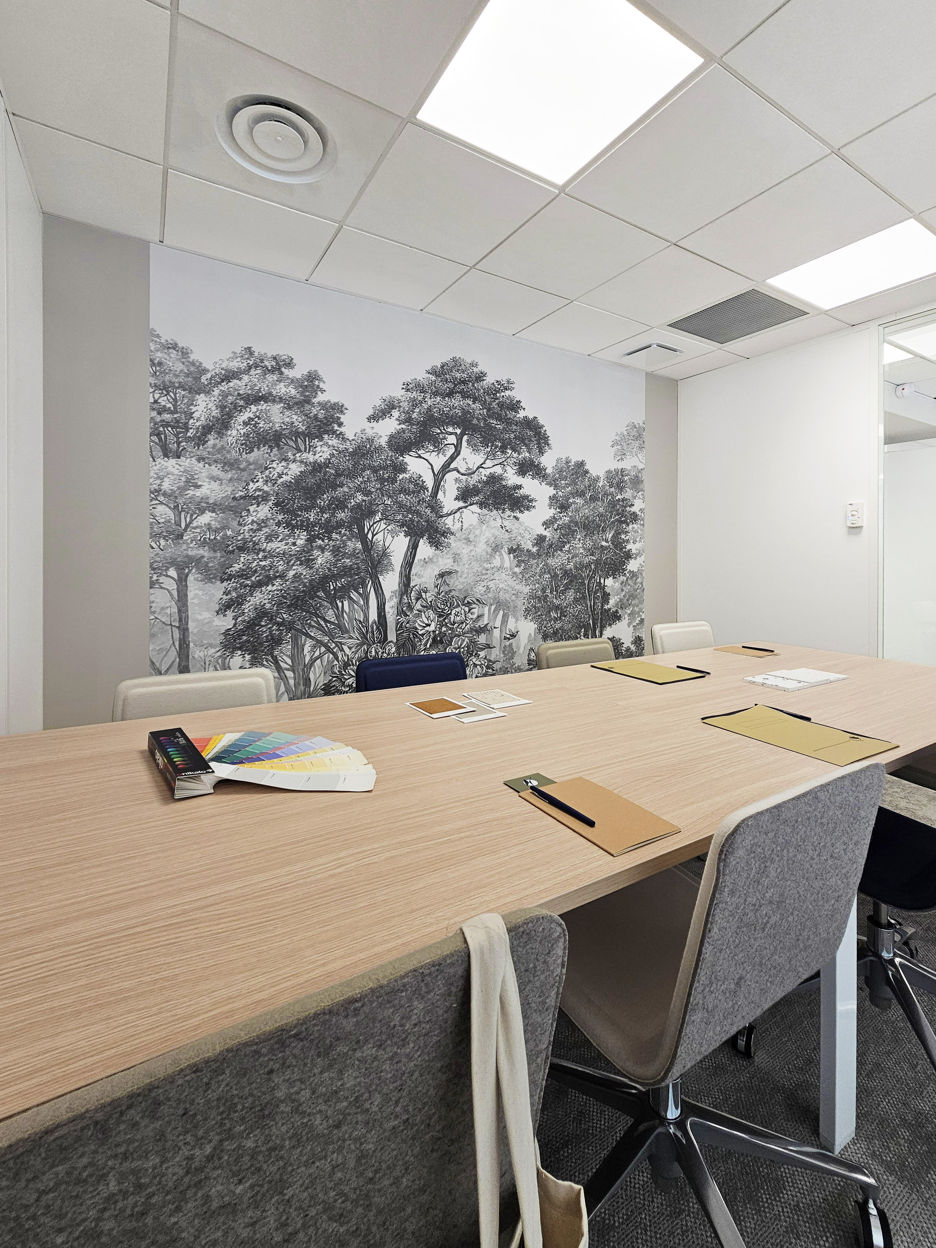 Rénovation d'un plateau de bureau témoin