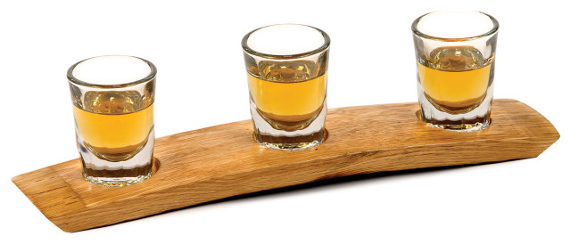 Whiskey Scotch Flight Eclectic Liquor Glasses By Picnic Plus Houzz